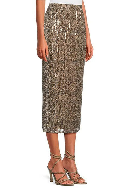 Elane Cheetah Maxi Skirt | Shop Eleanor - Women's Casual Clothing