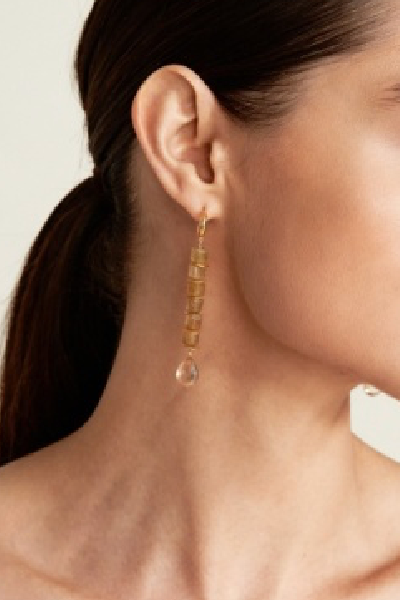 Drop Earring - Apatite