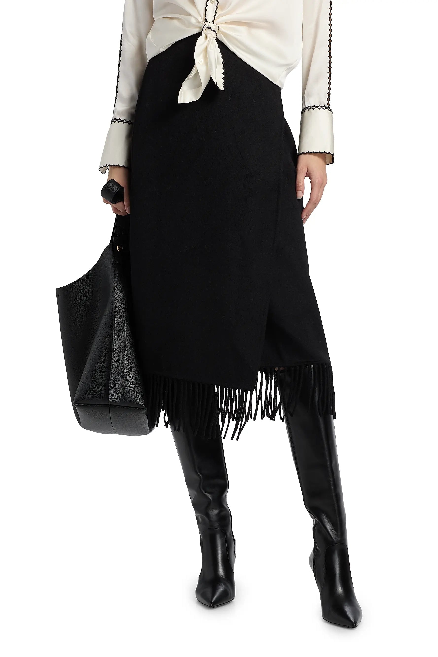 Rails Oliver Fringed Hem Skirt | Shop Eleanor - Women's Luxury Apparel Boutique in Louisville, CO