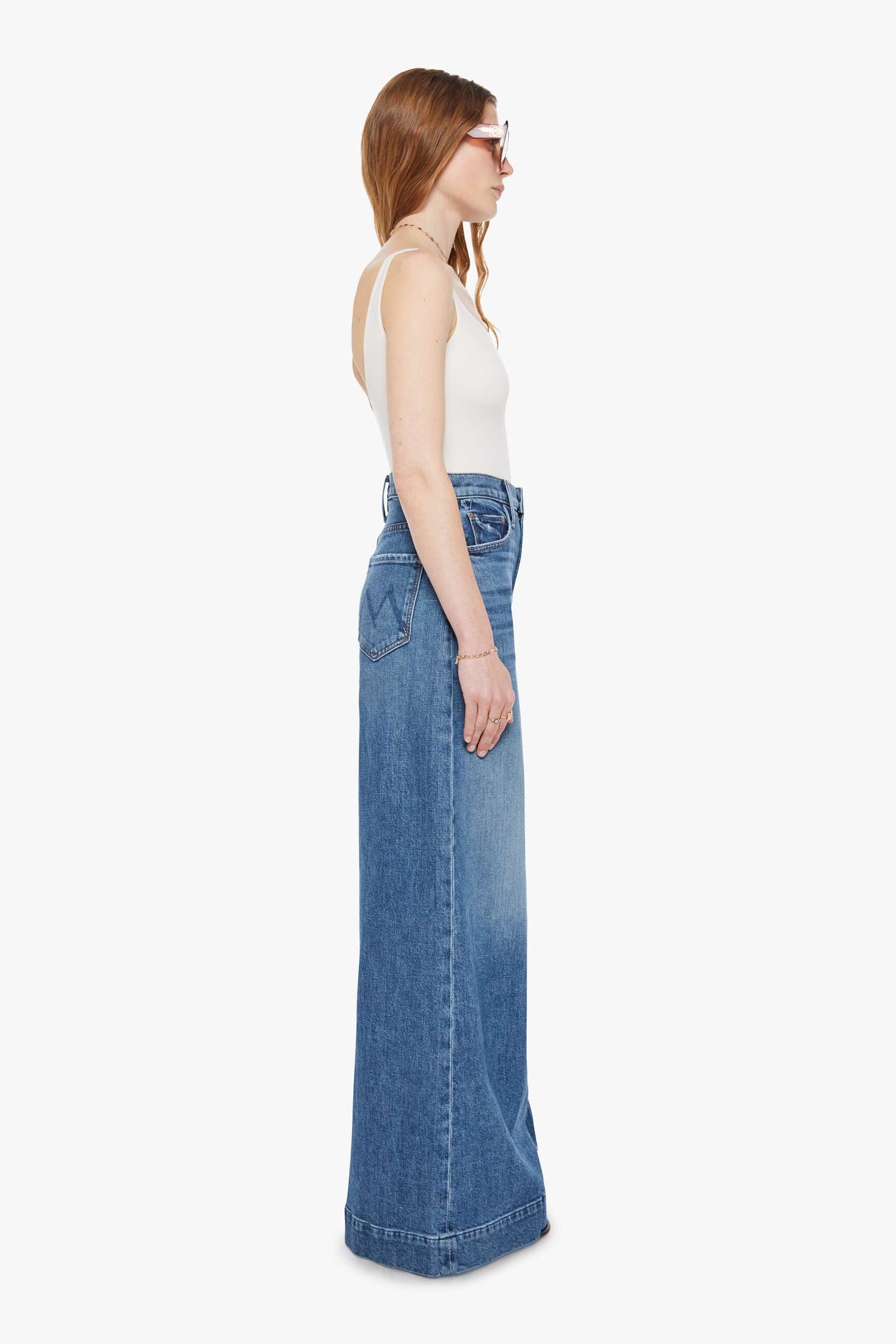 Mother The Headliner Sneak High-rise Wide-leg Denim Jean | Shop Eleanor