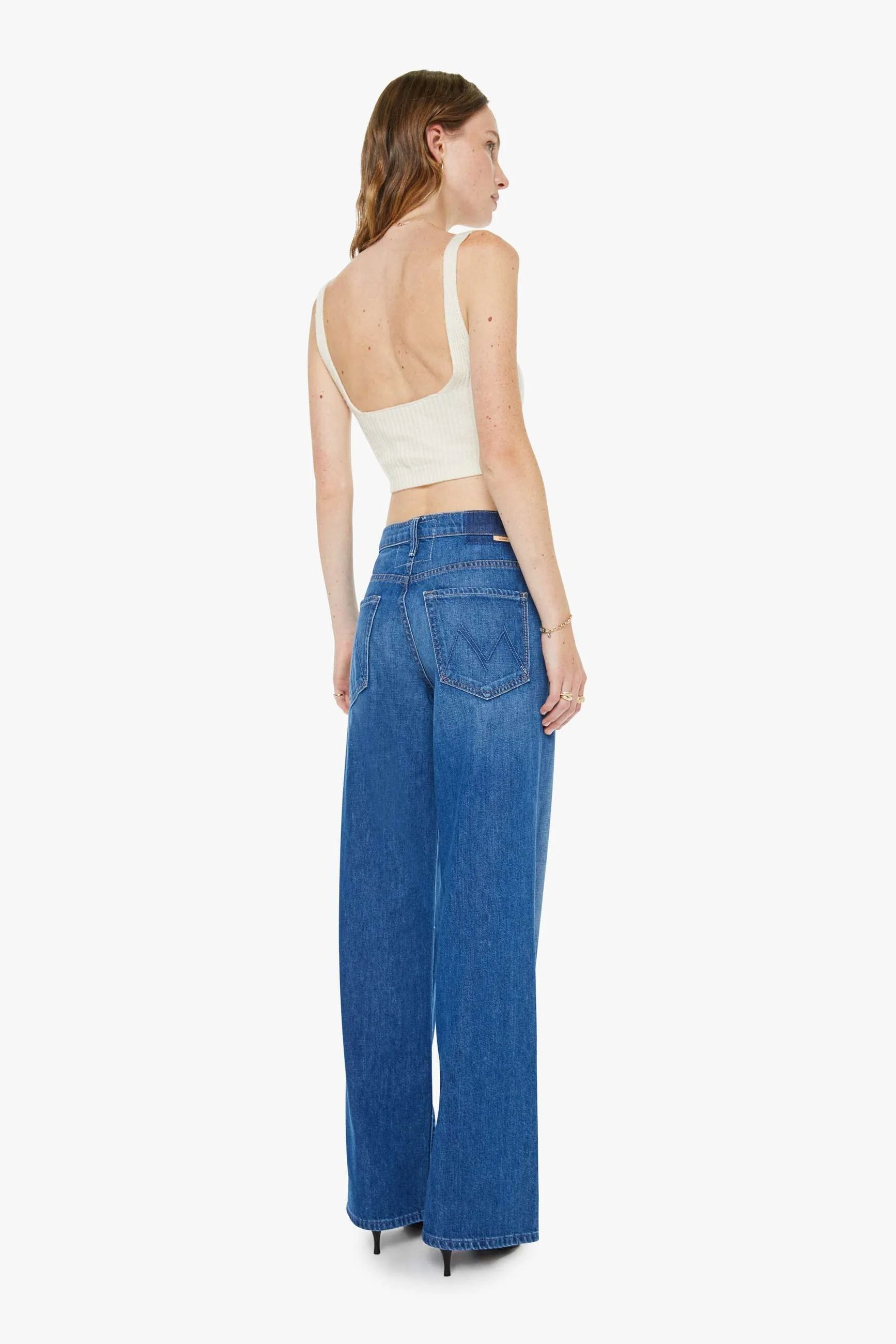 Mother Denim Mid Rise Maven Denim Jeans in Big Tipper | Shop Eleanor