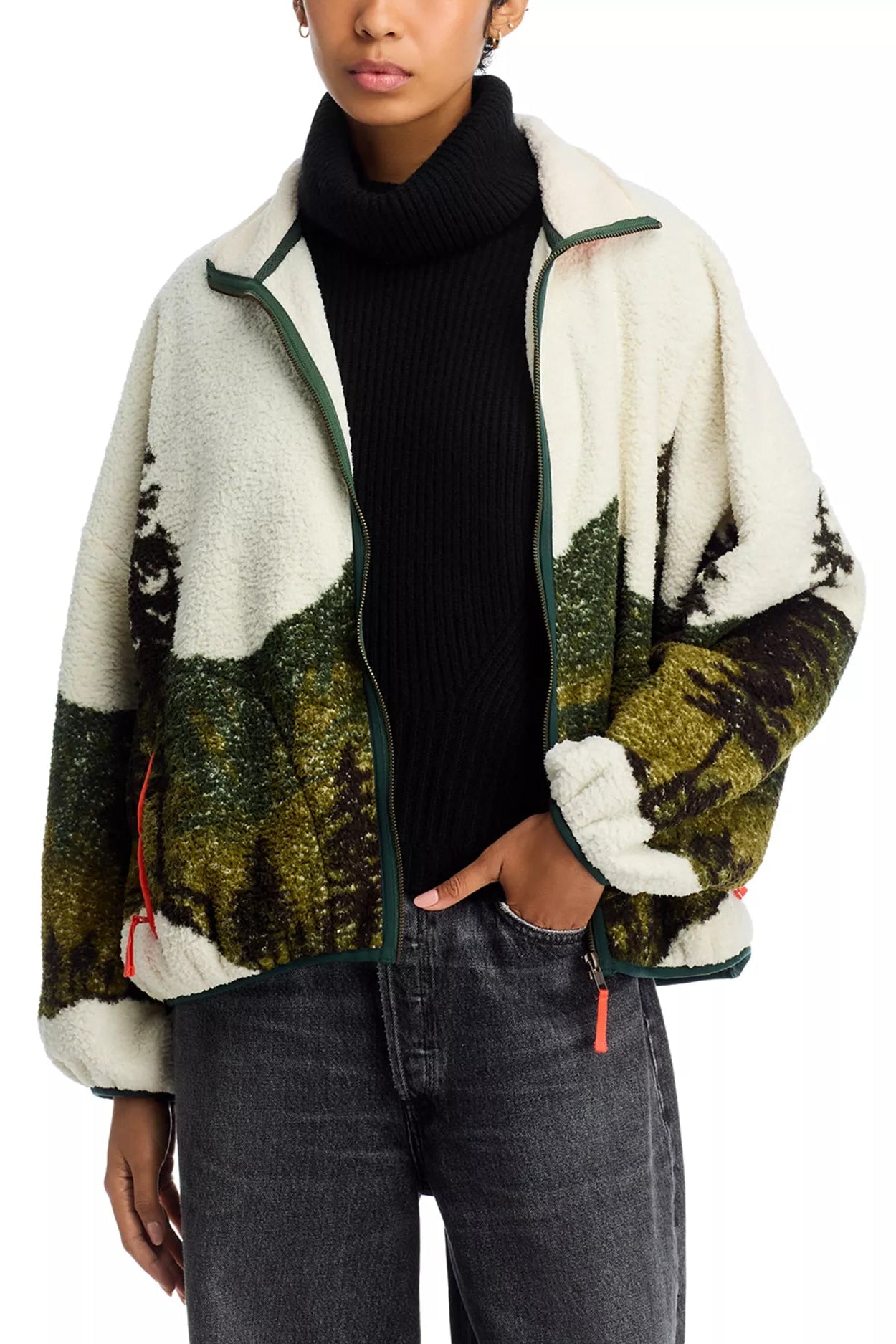 The Great Plush Terrain Sherpa Jacket in Mountain View | Shop Eleanor