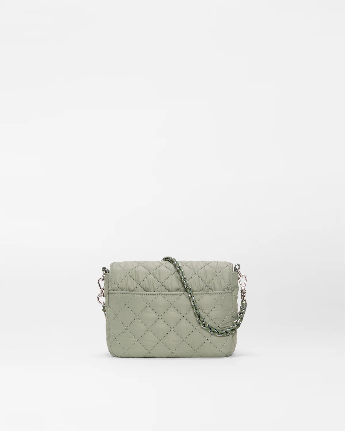 Small Crosby Lock Crossbody - Agave Green