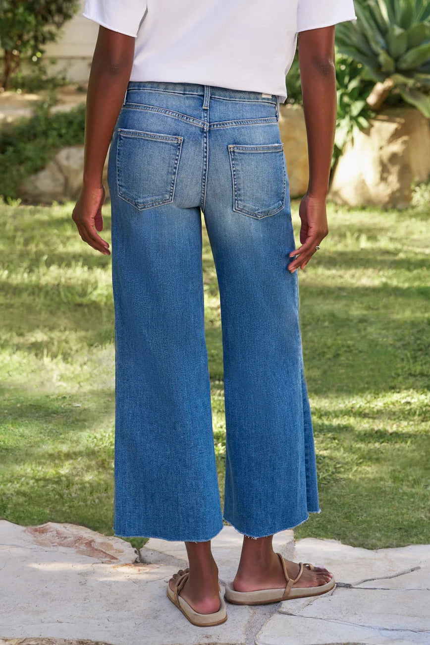 Frank & Eileen Wide Leg Vintage Faded Jeans | Shop Eleanor