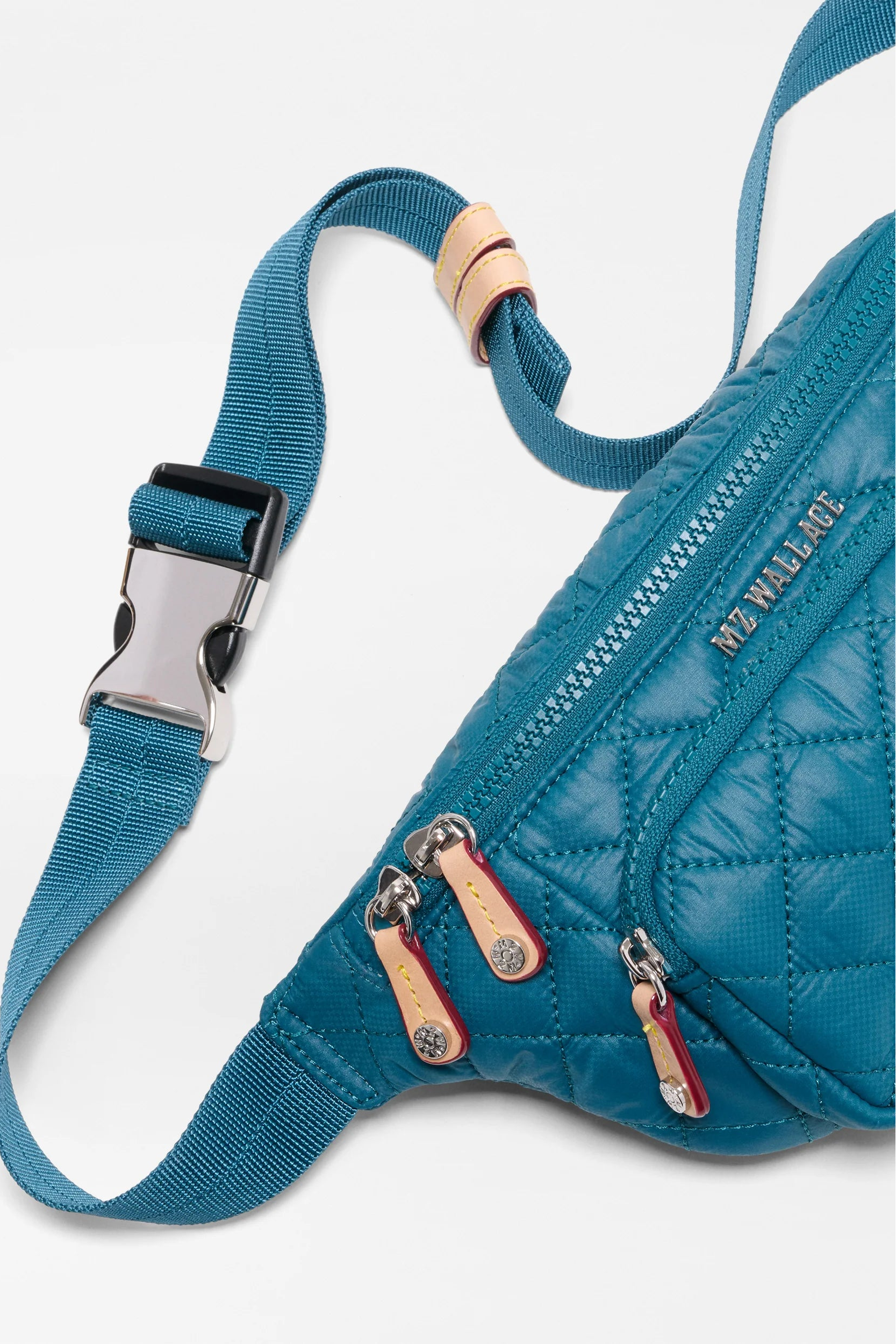 MZ Wallace Small Metro Sling Bag in Pacific | Shop Eleanor