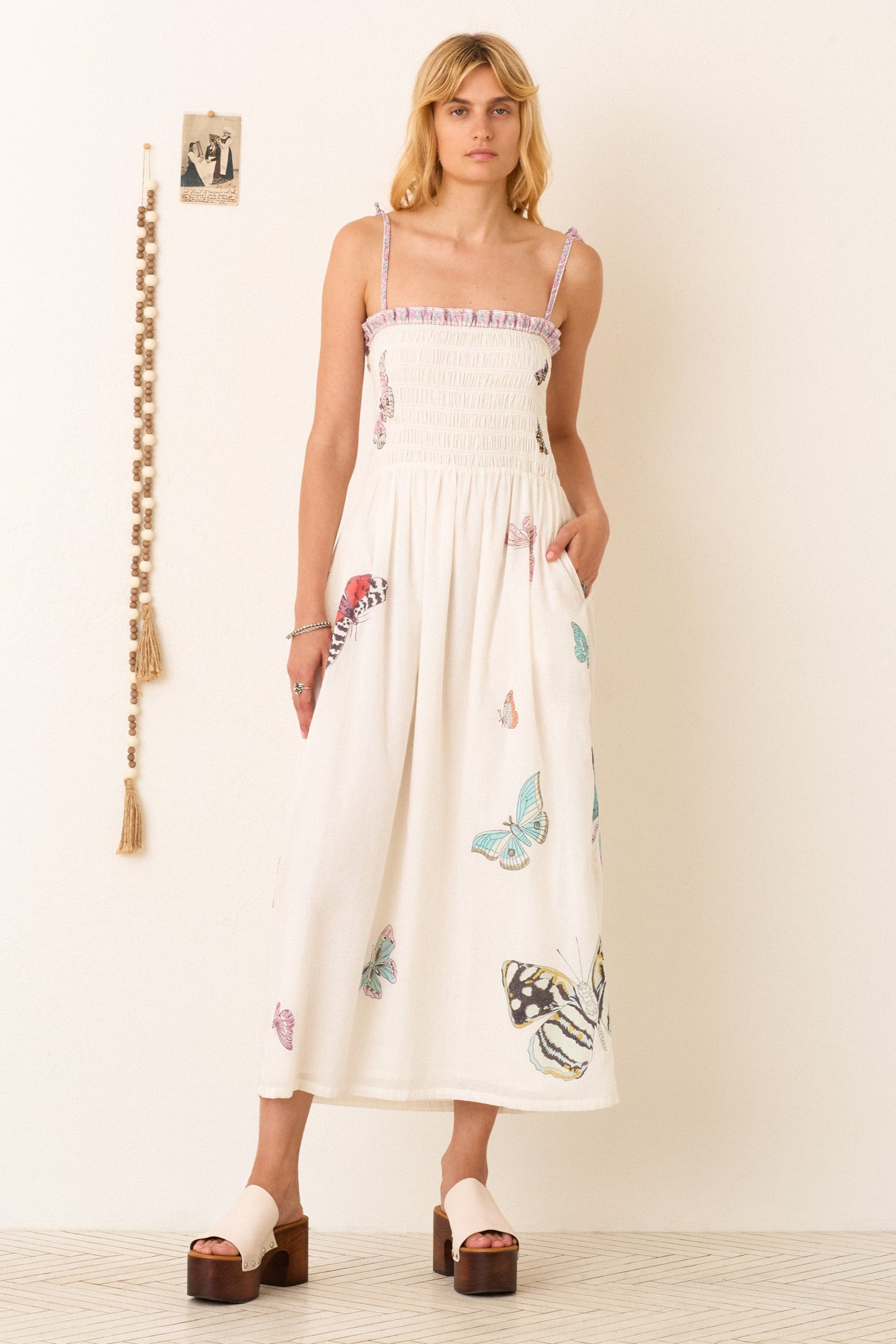 Kaia Butterfly Garden Dress