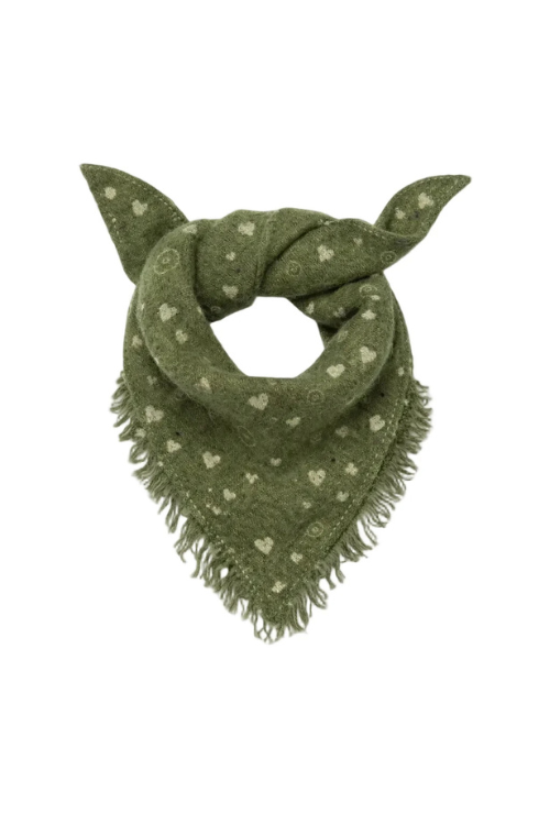 Cashmere Bandana - Green Sage