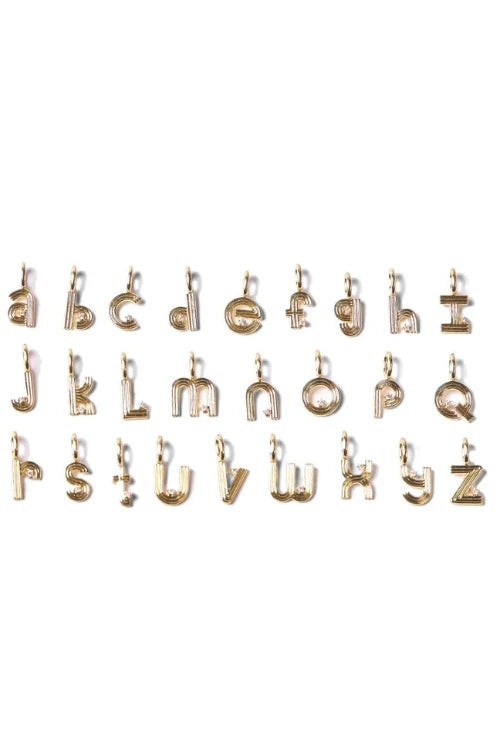 Adina Reyter Diamond Mini Charm "m"