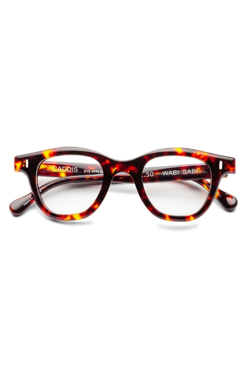 The CADDIS Eyewear Wabi Sabi Frames in Turtle | Shop Eleanor