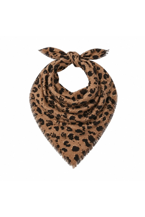 Cashmere Bandana - Cheetah