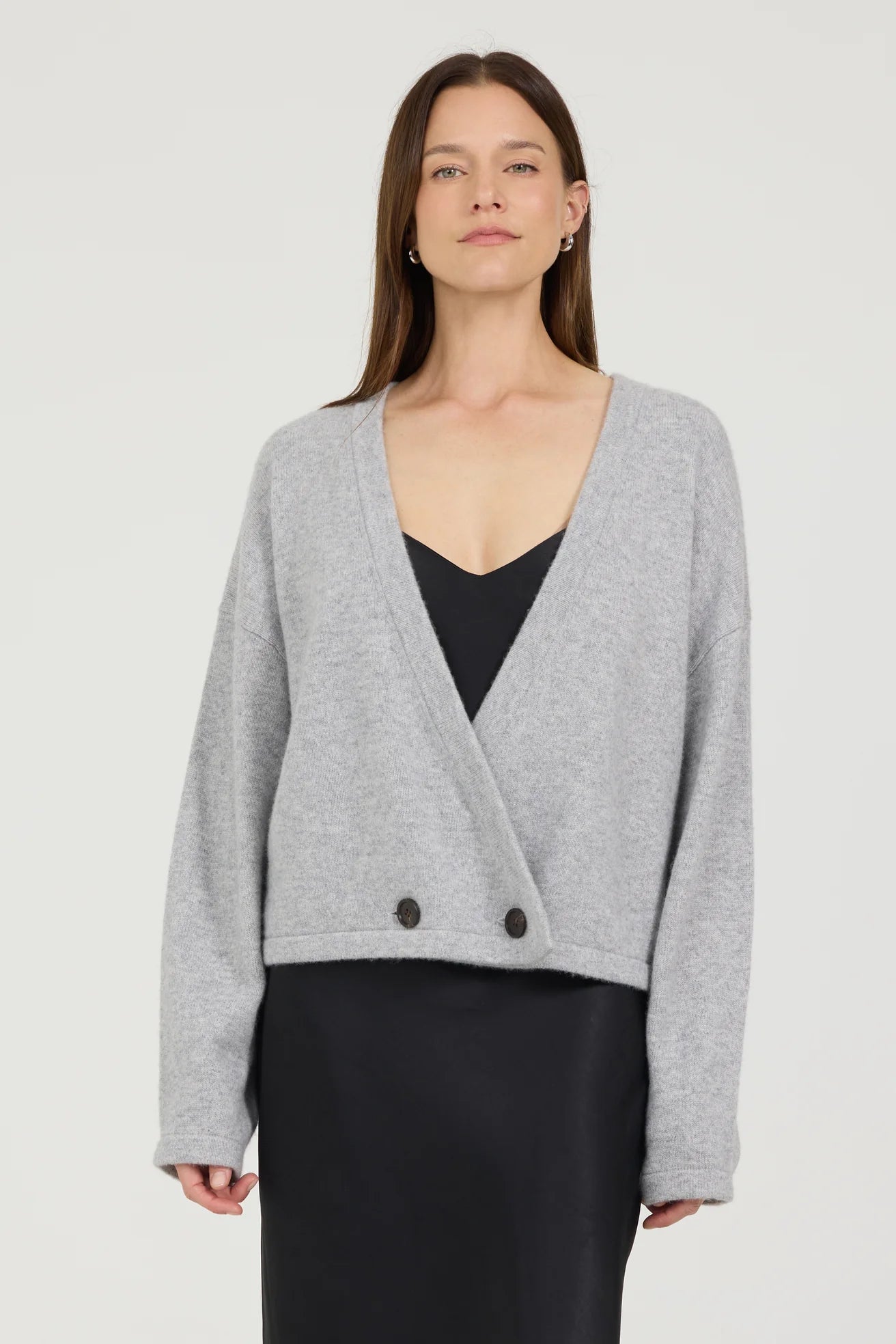 One Grey Day Giselle Cashmere Cardigan | Shop Eleanor