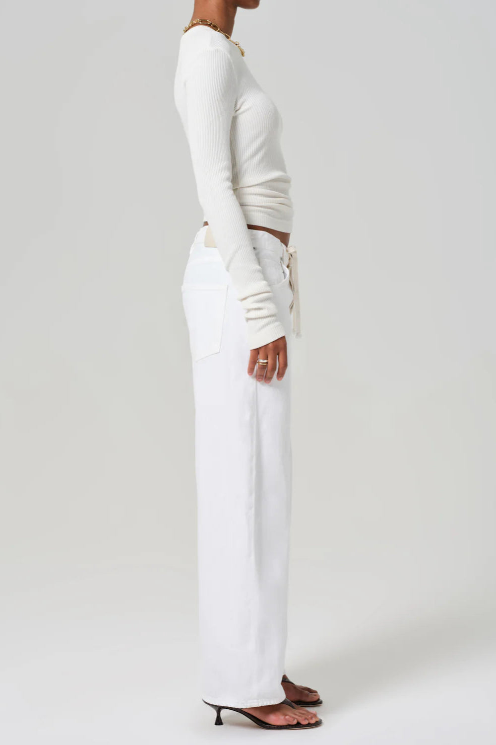 Citizens of Humanity Brynn Wide Leg Trouser in Tulip | Shop Eleanor