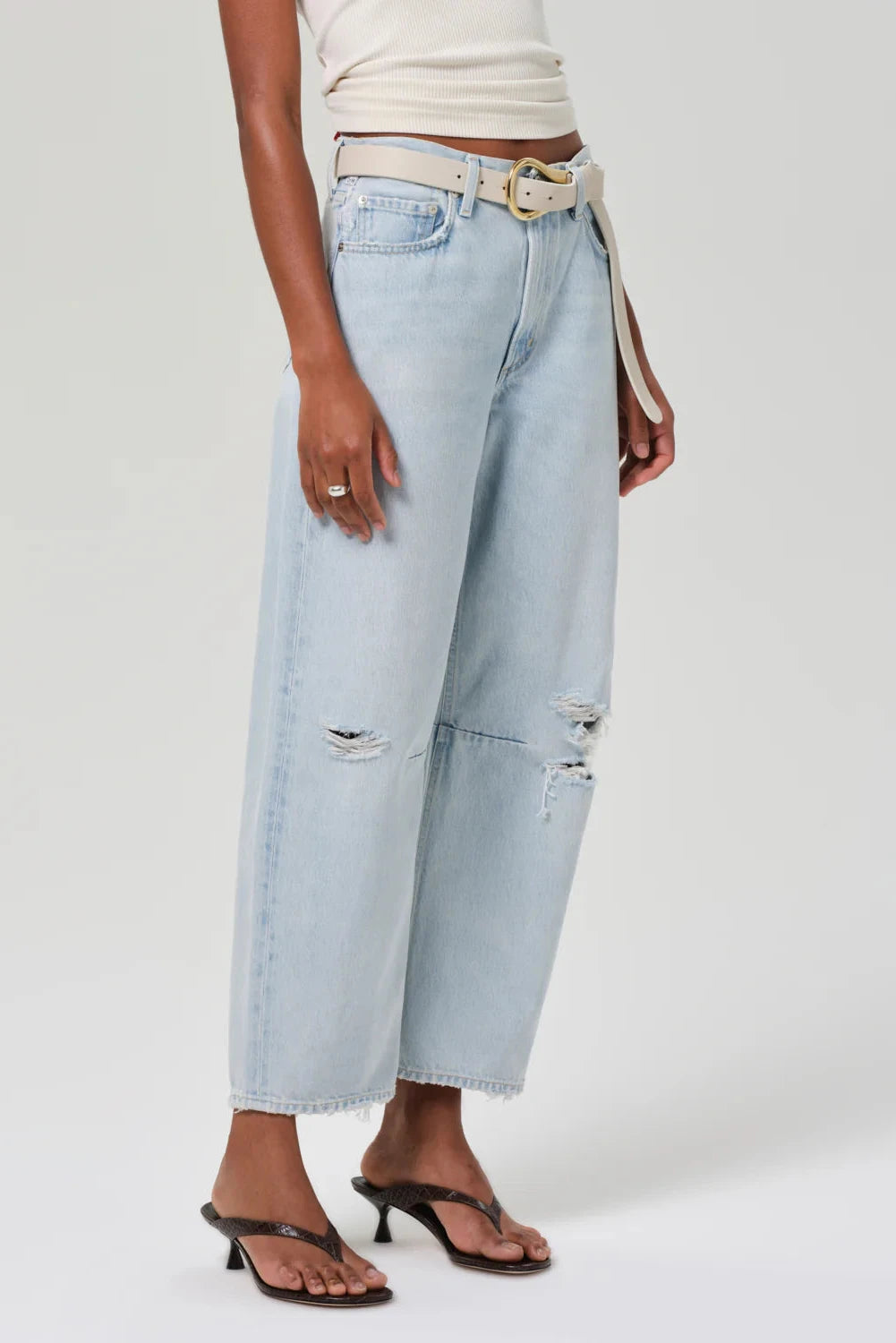Citizens of Humanity Miro Lightwash Barrel Leg Denim Jean | Shop Eleanor