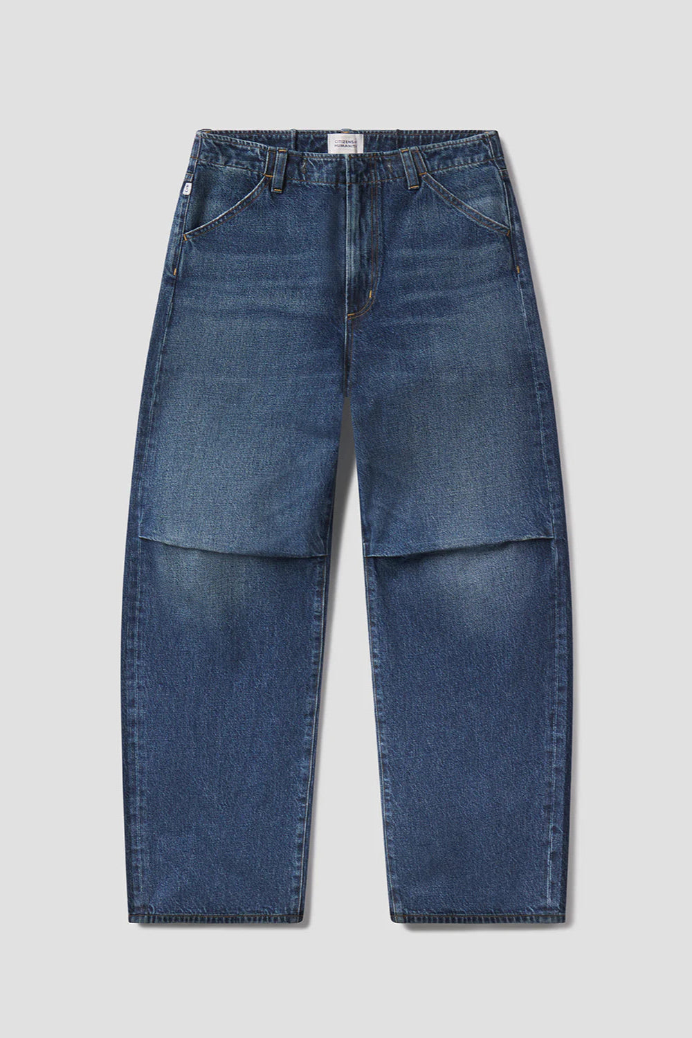 Citizens of Humanity Pasha Wide, Barrel Leg Indigo Denim Trouser in Norello | Shop Eleanor - Women's Online Luxury Boutique near Denver
