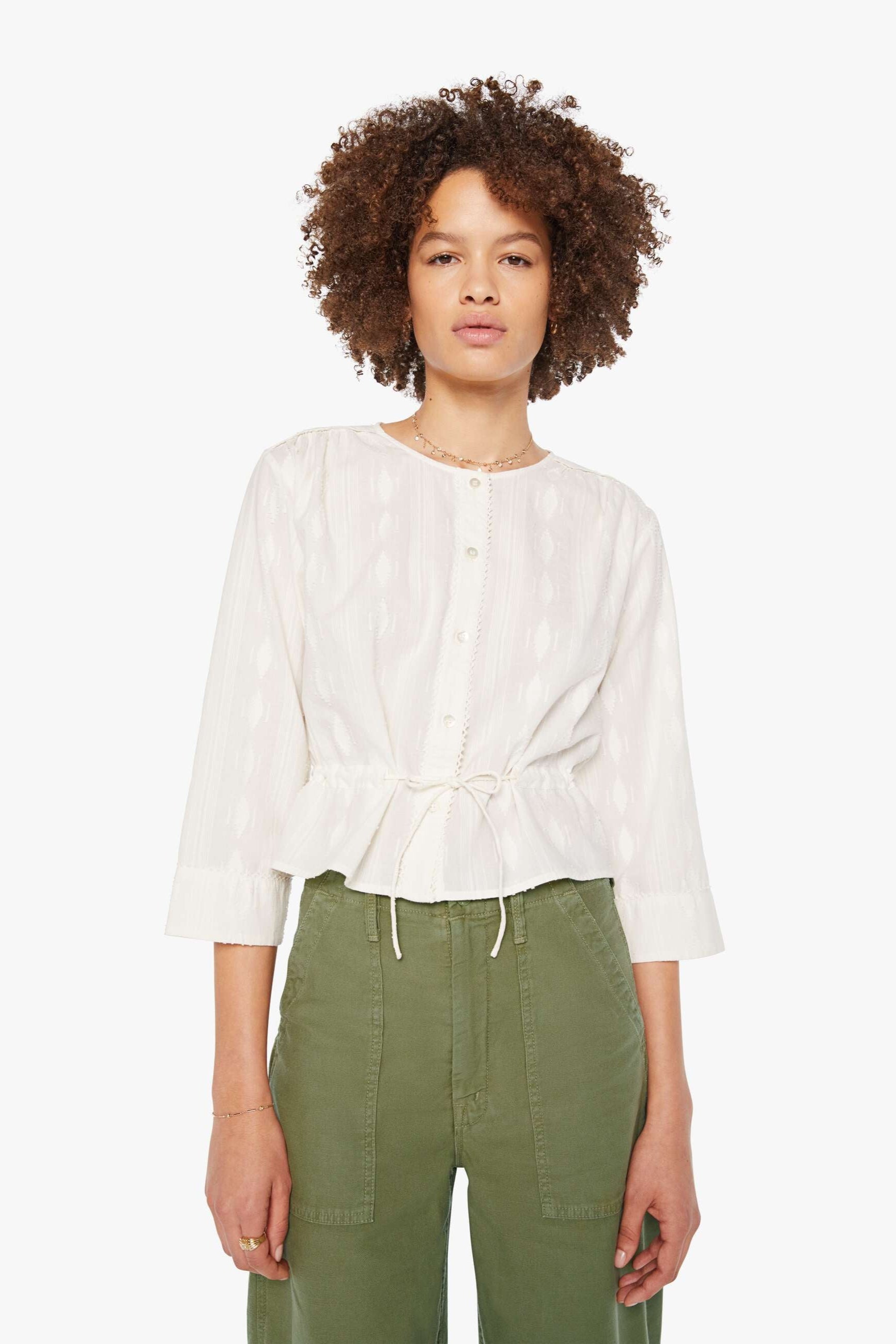 Mother Laced Up Top | Shop Eleanor - Women's Clothing Boutique