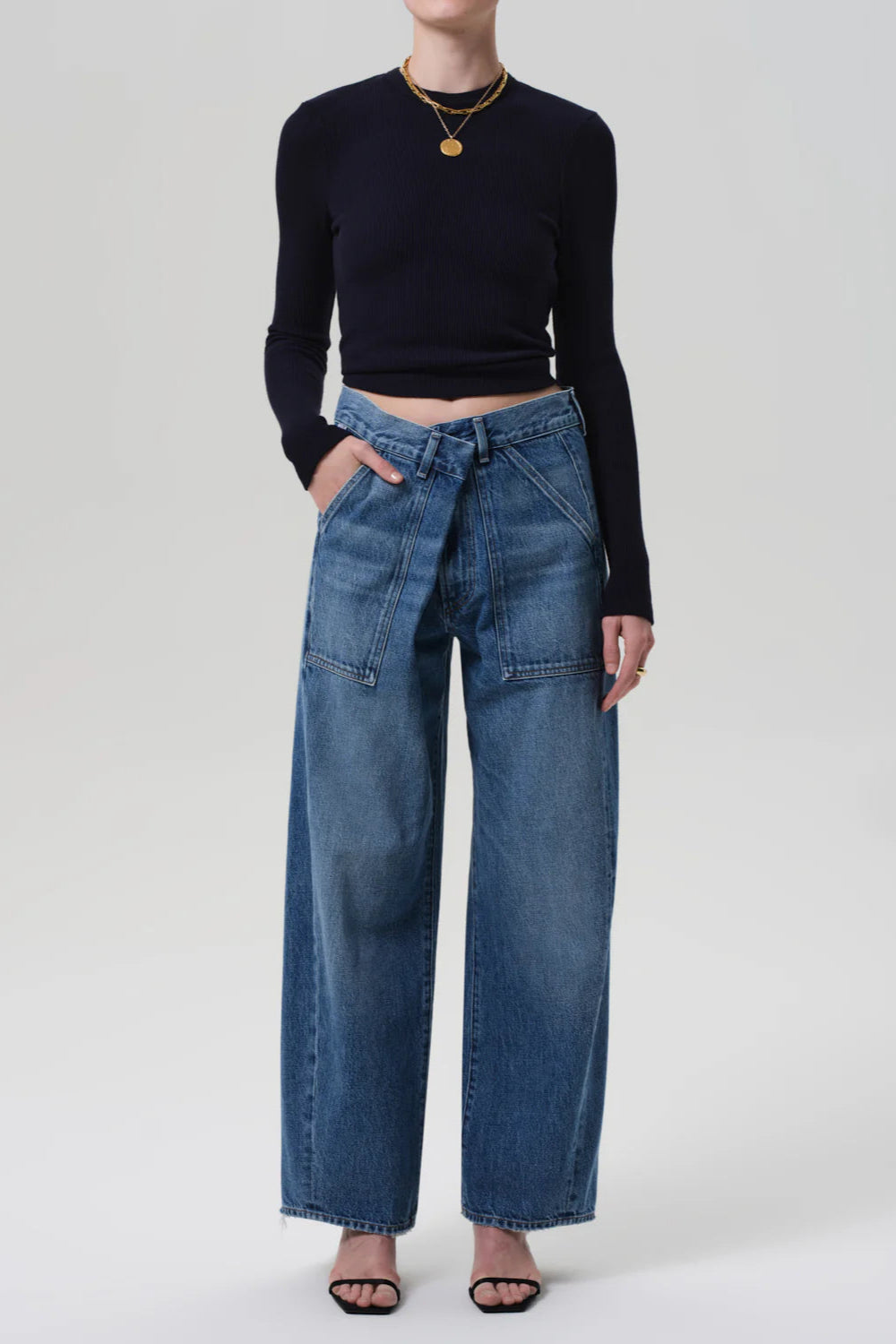 Citizens of Humanity Ines Utility Trouser in Ines | Shop Eleanor - Women's Luxury Boutique in Louisville