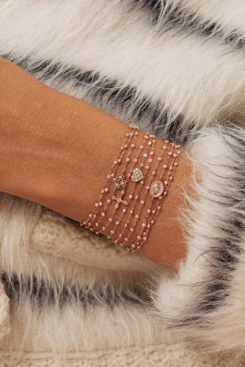 Gigi CLOZEAU Gigi Classic Bracelet in Blush Baby Pink | Shop Eleanor - Women's Luxury Boutique in Colorado