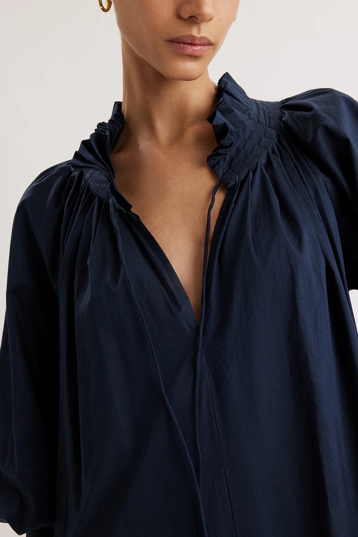 Merlette Shore Dress in Navy | Shop Eleanor