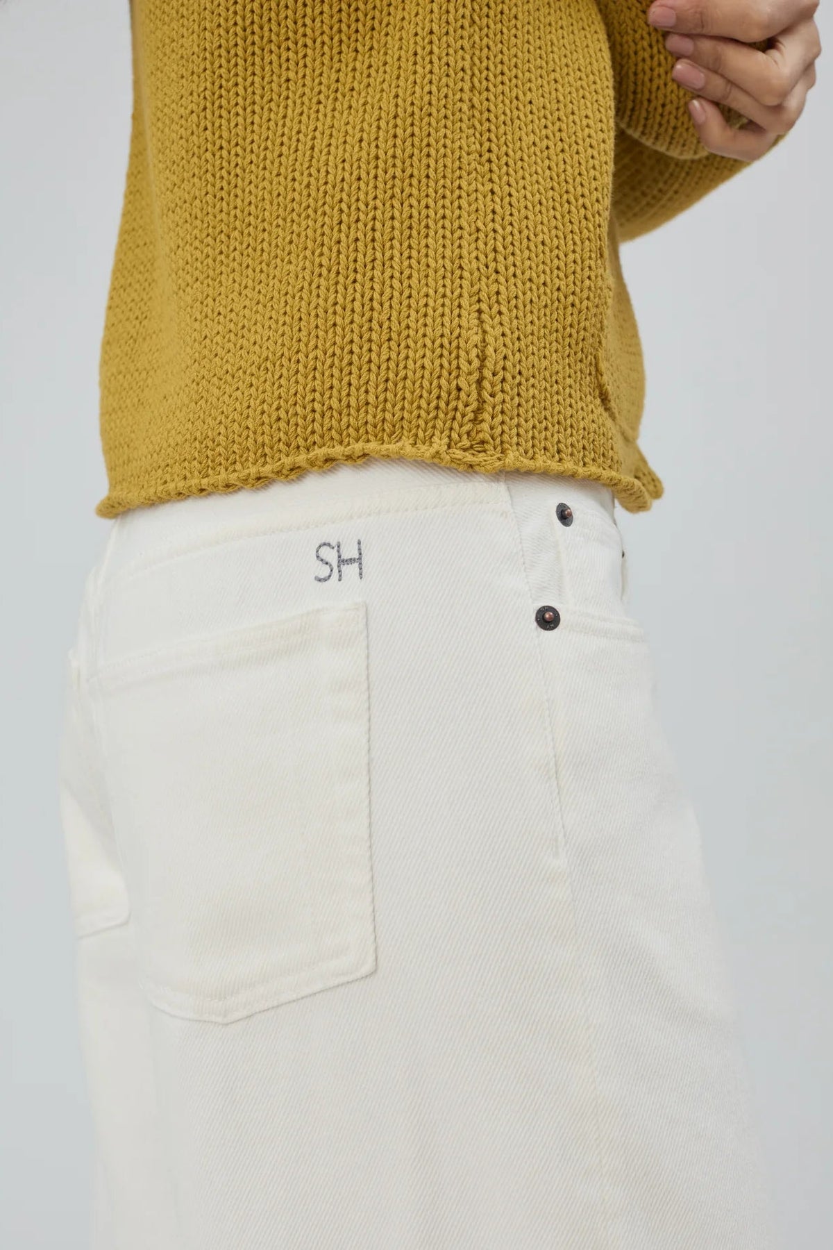 Still Here Cool Jean in Milk | Shop Eleanor - Classic Denim