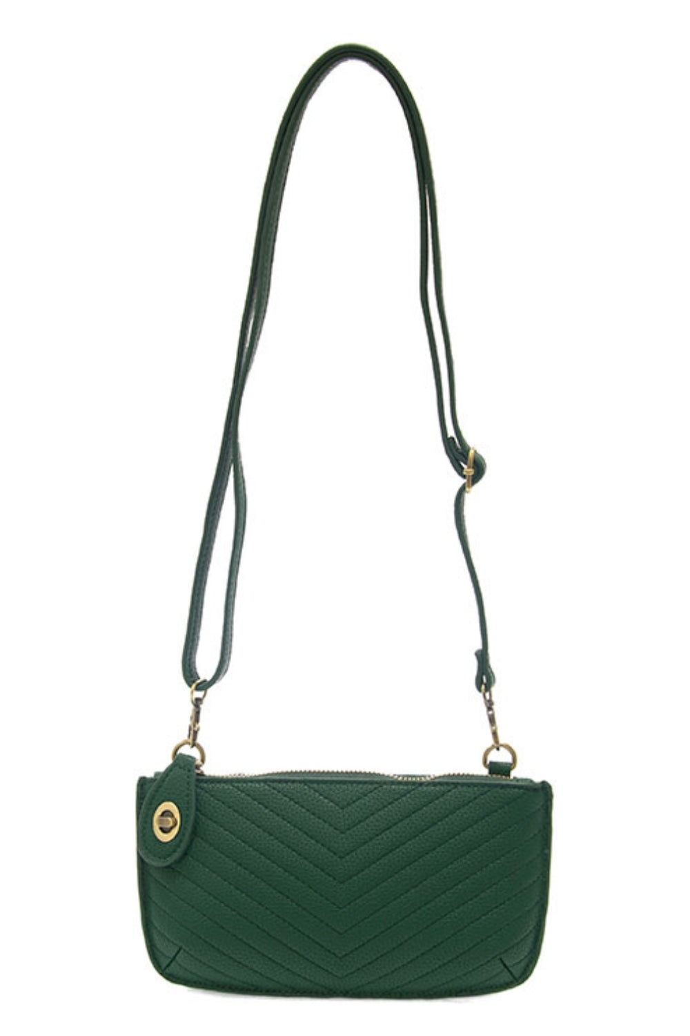Joy Susan Quilted Mini Crossbody in Forest Green | Shop Eleanor