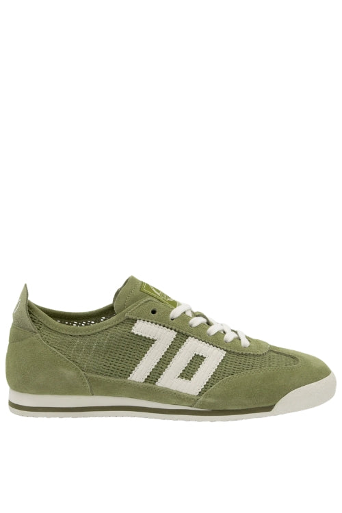 Back 70 Leon Sneaker in Olive | Shop Eleanor