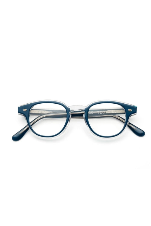 CADDIS Tectonic Readers in Blue & Vodka Frames | Shop Eleanor