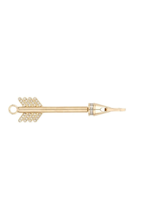 Diamond Arrow Charm for Big Beads