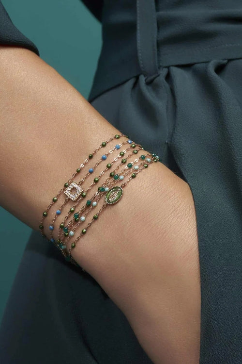 Gigi Bracelet 6.7" Emerald