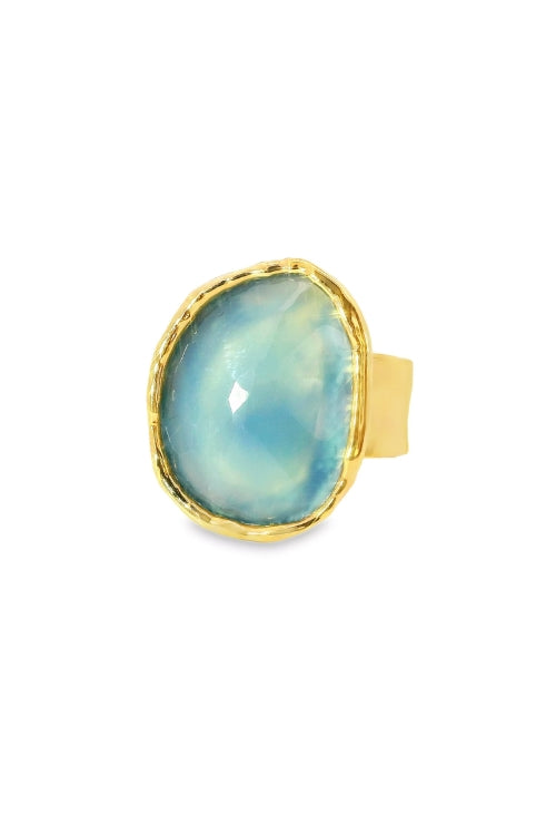 Blue Chalcedony Ring