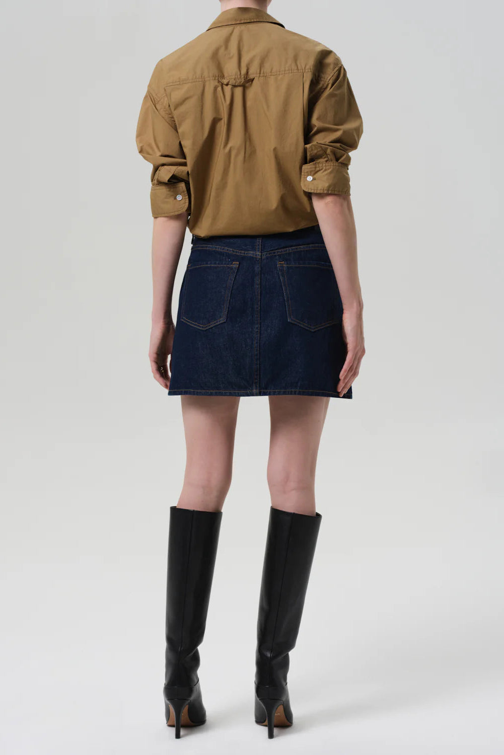 Citizens of Humanity Curved Pocket Mini Skirt | Shop Eleanor - Women's Designer Boutique