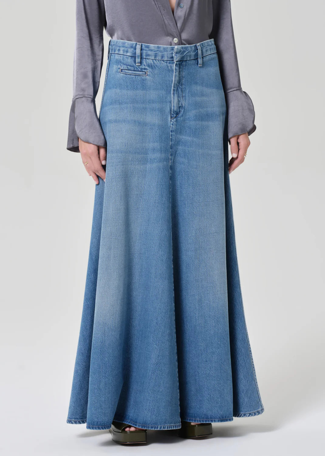 Citizens of Humanity Effie Maxi Denim Skirt | Shop Eleanor