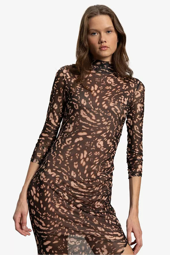 Sanctuary Night Out Mock Neck Long Sleeve Dress | Shop Eleanor - Women's Apparel