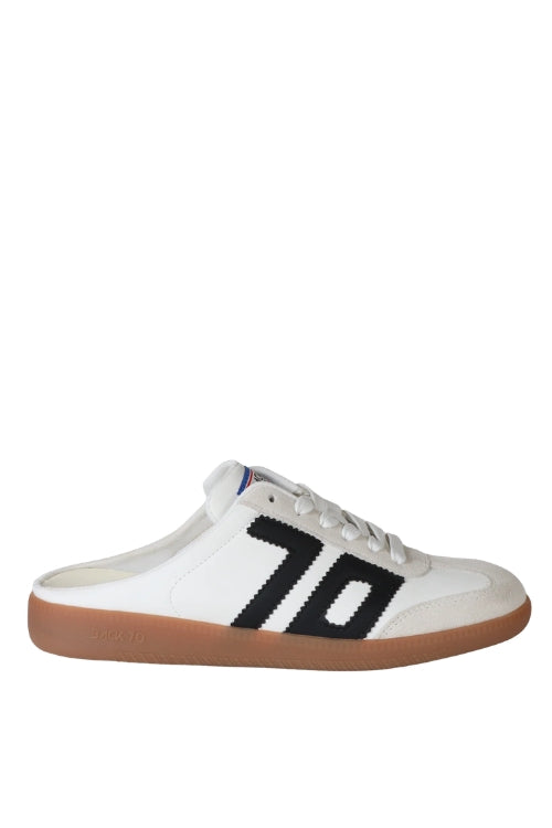 Back 70 Easter Slip-on Sneaker in White/Black | Shop Eleanor