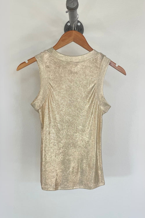 Elan Sequin White Tank | Shop Eleanor - Women's Clothing in Louisville