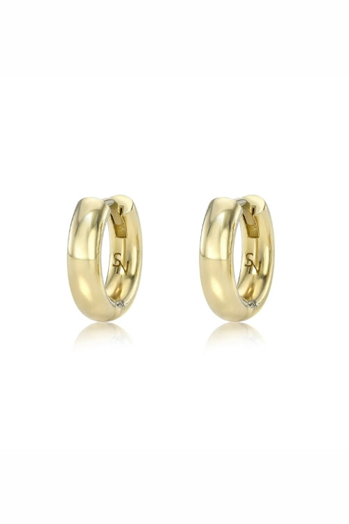 Stacy Nolan Chubby Baby Hoops in Gold | Shop Eleanor