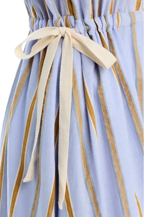 a.ren Bryce Dress in Blue Stripes | Shop Eleanor - Women's Apparel