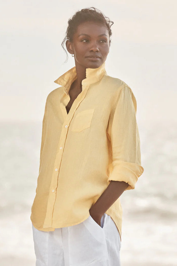 Frank & Eileen Eileen Button-up in Sunshine | Shop Eleanor
