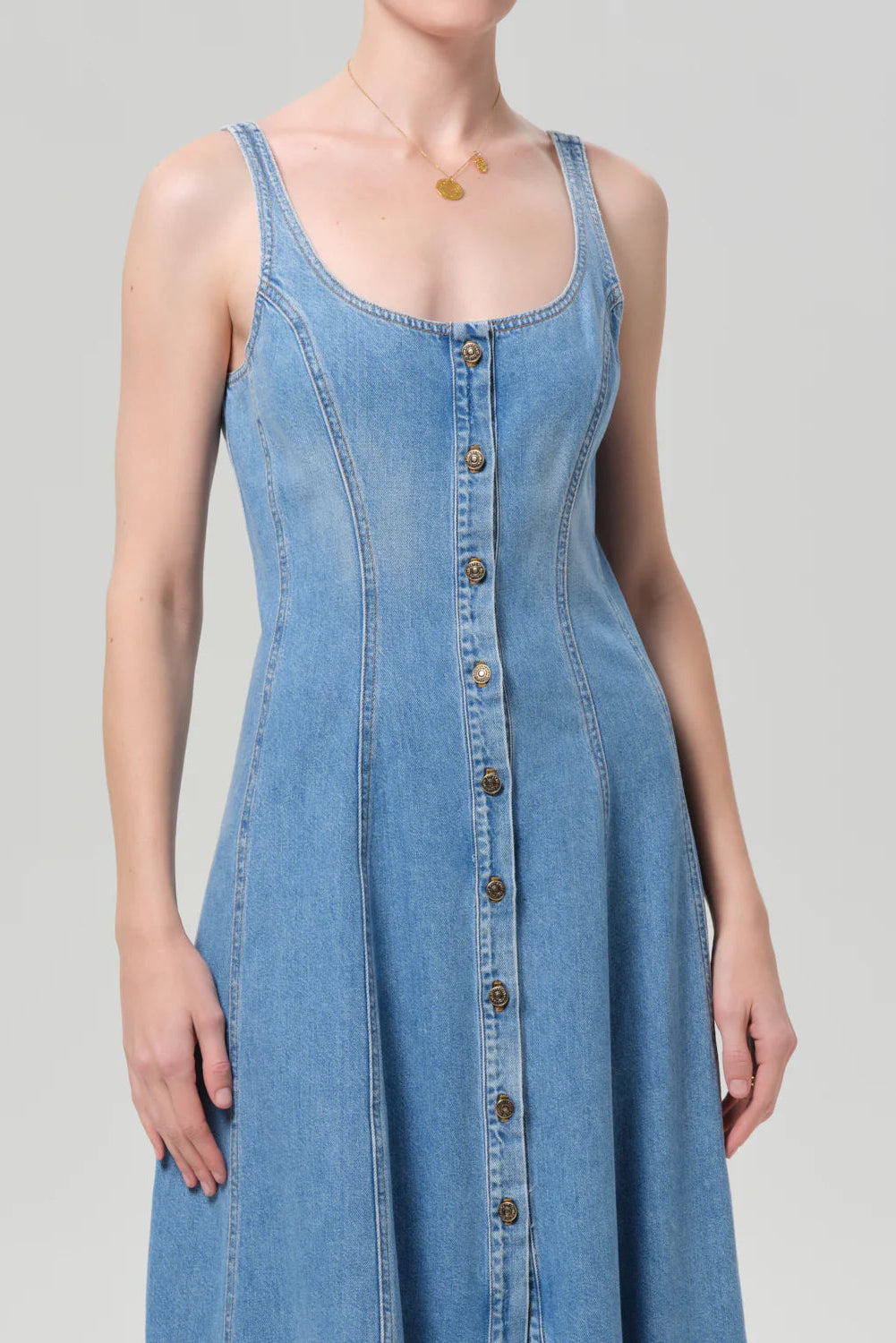 Citizens of Humanity Noa Dress in Lapis | Shop Eleanor