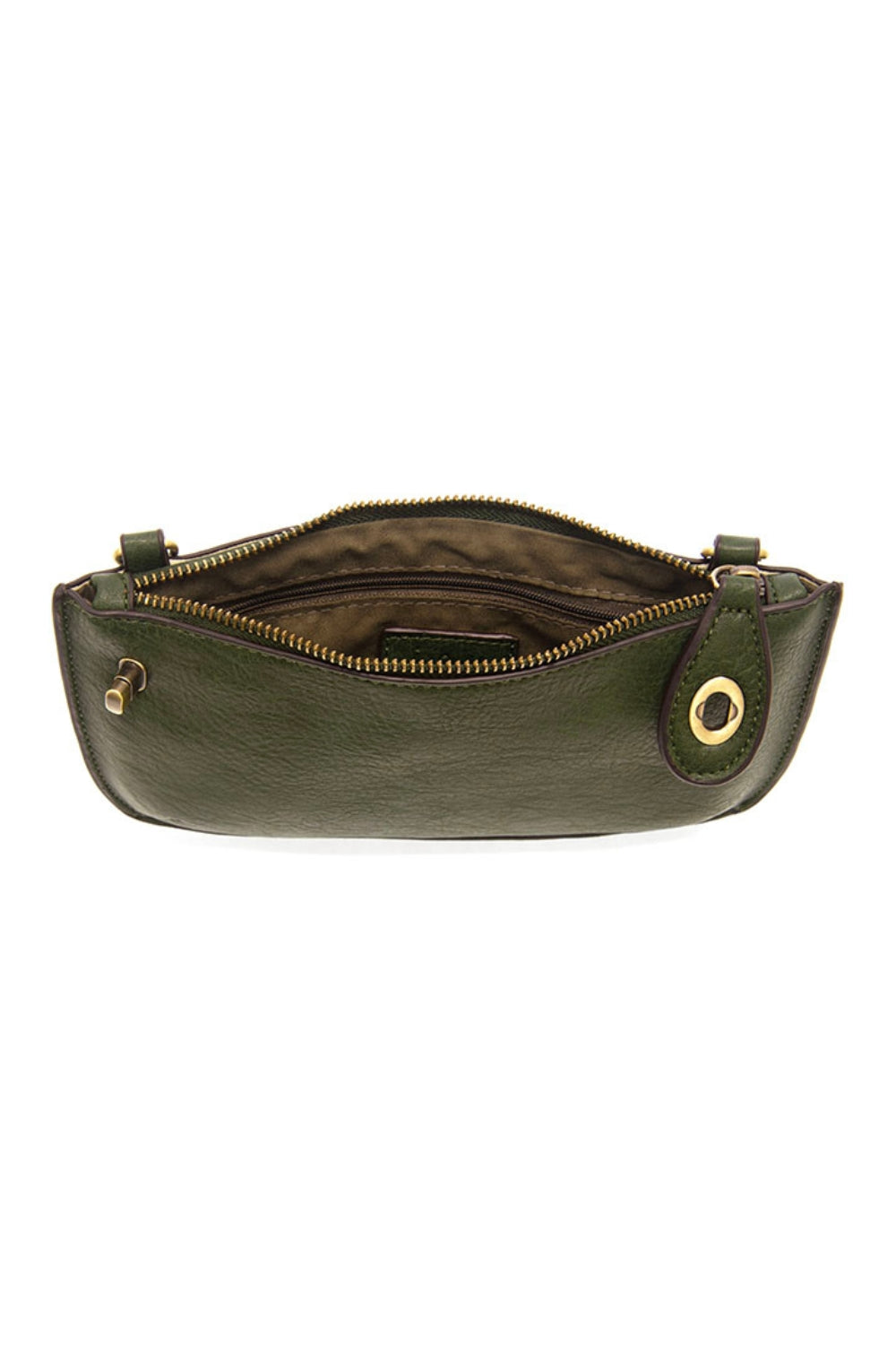 Joy Susan Mini Clutch Crossbody Wristlet in Hunter Green | Shop Eleanor