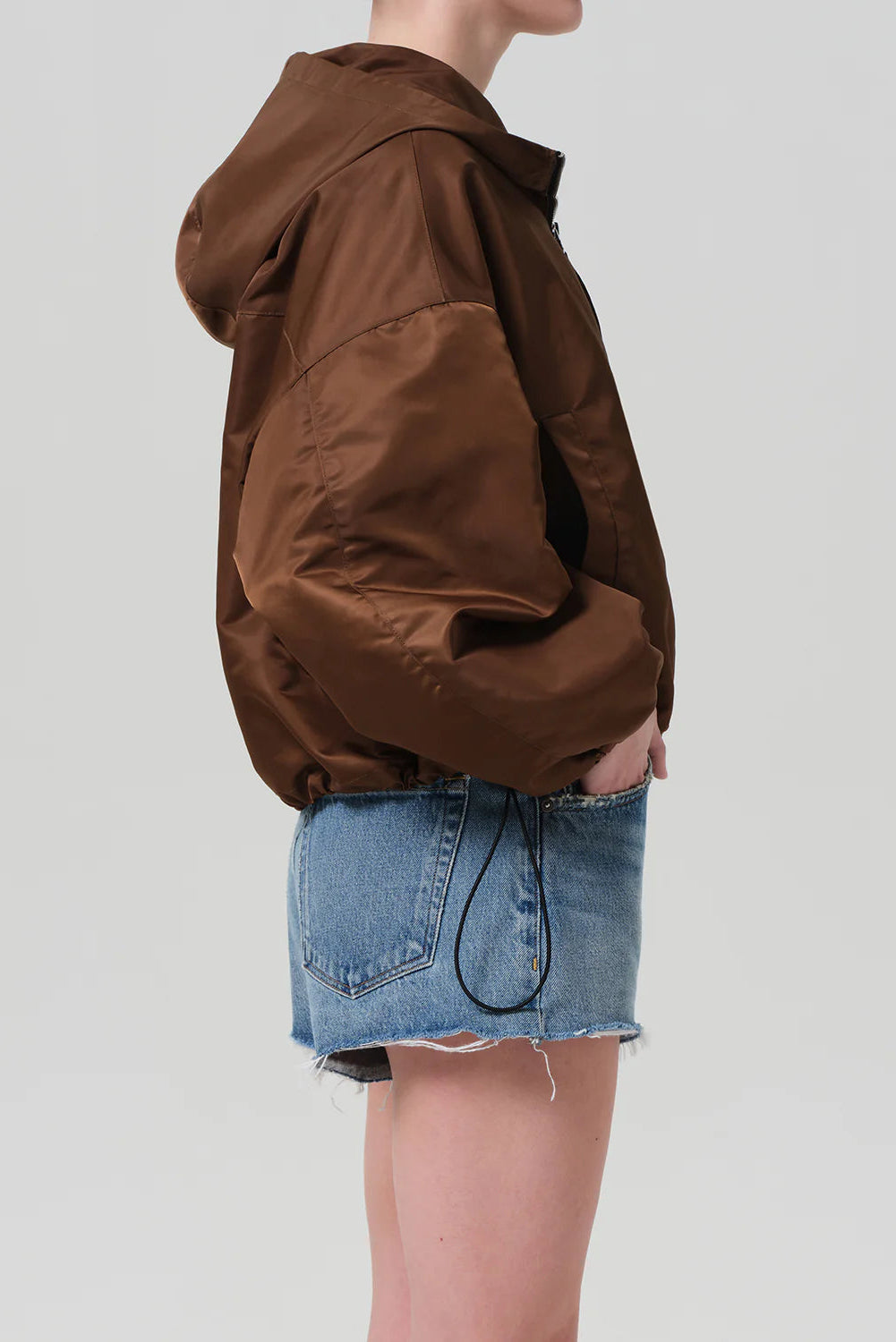 Citizens of Humanity Croppe Nylon Windbreaker | Shop Eleanor - Women's Luxury Boutique
