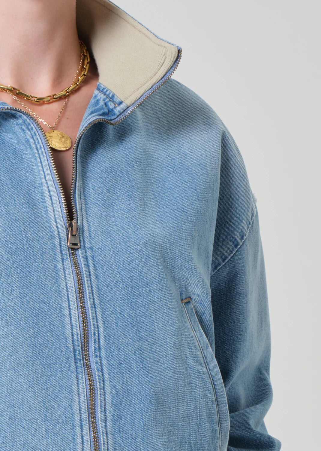 denim utility jacket