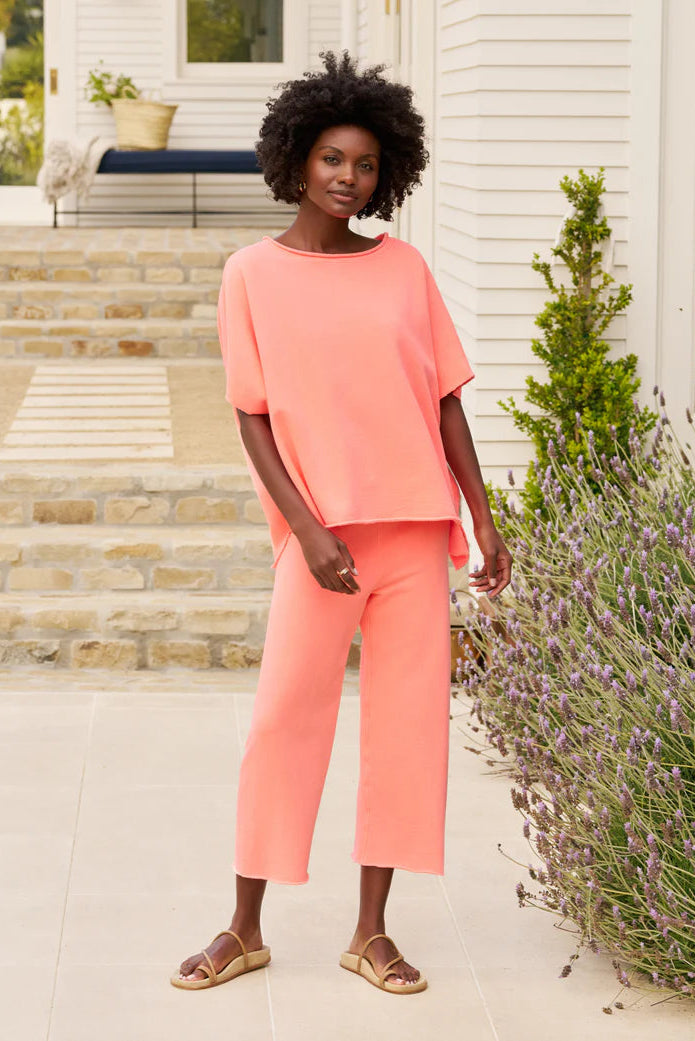 Frank & Eileen Elevated Loungewear Pants in Wild Strawberry | Shop Eleanor - Women's Online Casual Clothing Boutique based in Colorado