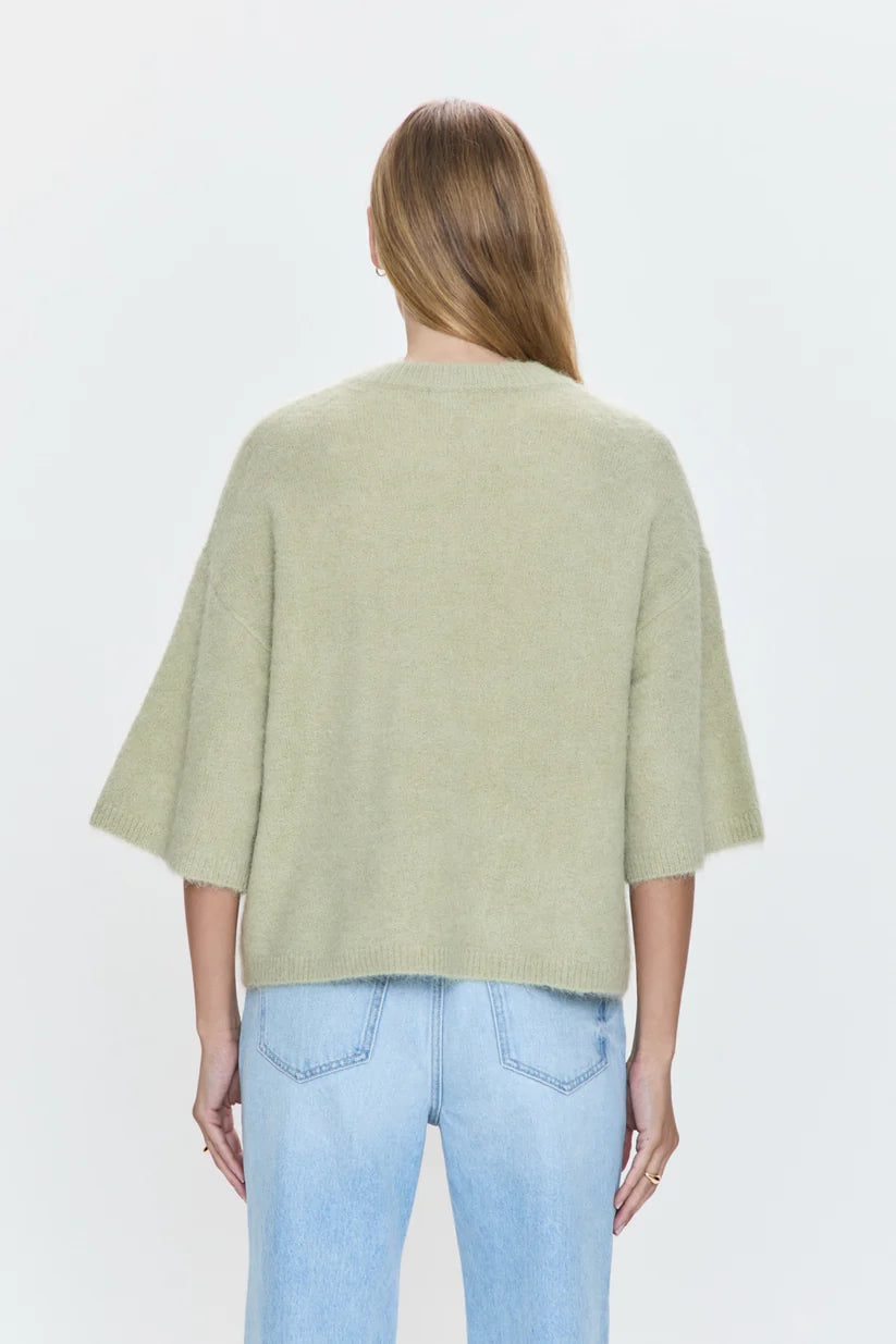 Pistola Micah Summer Sweater Top in Pistachio | Shop Eleanor - Women's Designer Boutique in Louisville, CO
