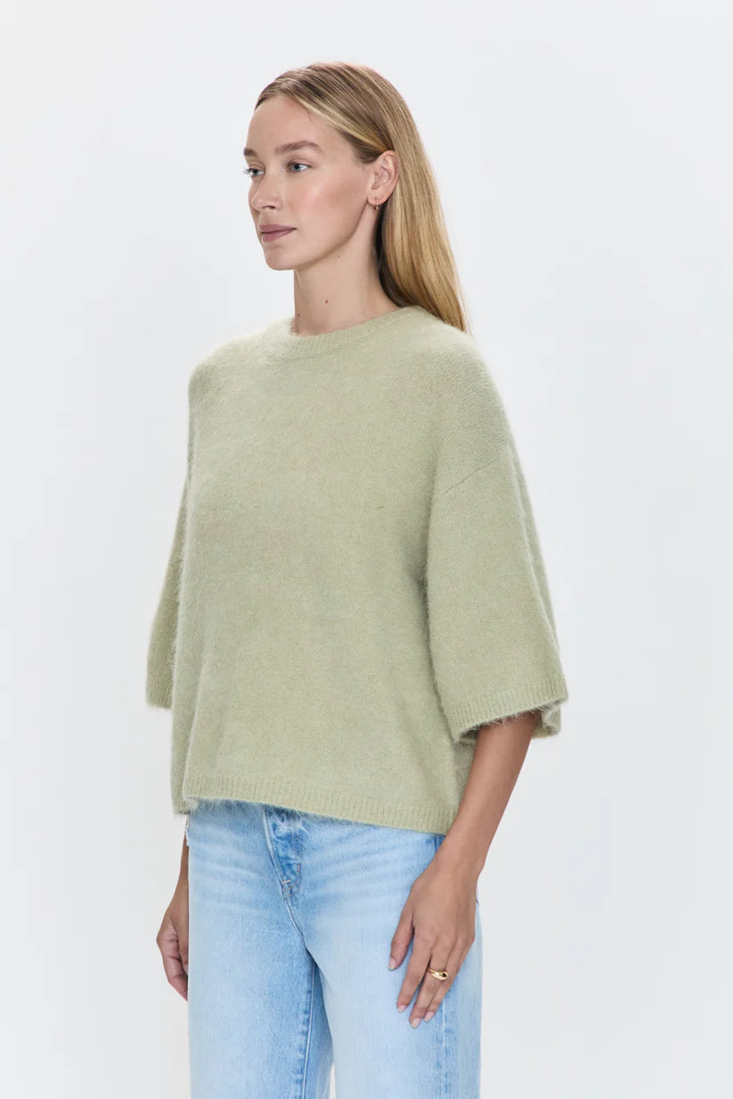 Pistola Micah Half Sleeve Soft Top in Pistachio | Shop Eleanor - Women's Designer Boutique in Colorado