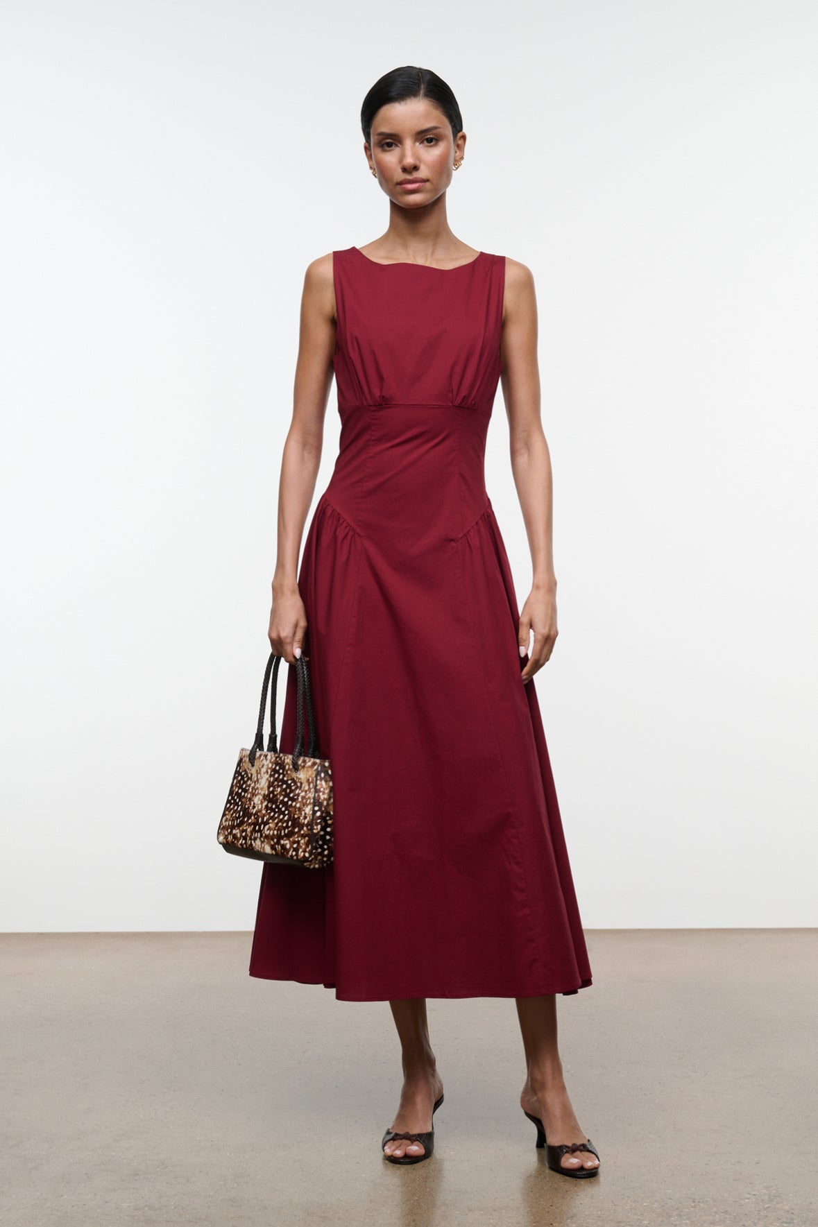 The STAUD Gwen Dress in Carmino | Shop Eleanor