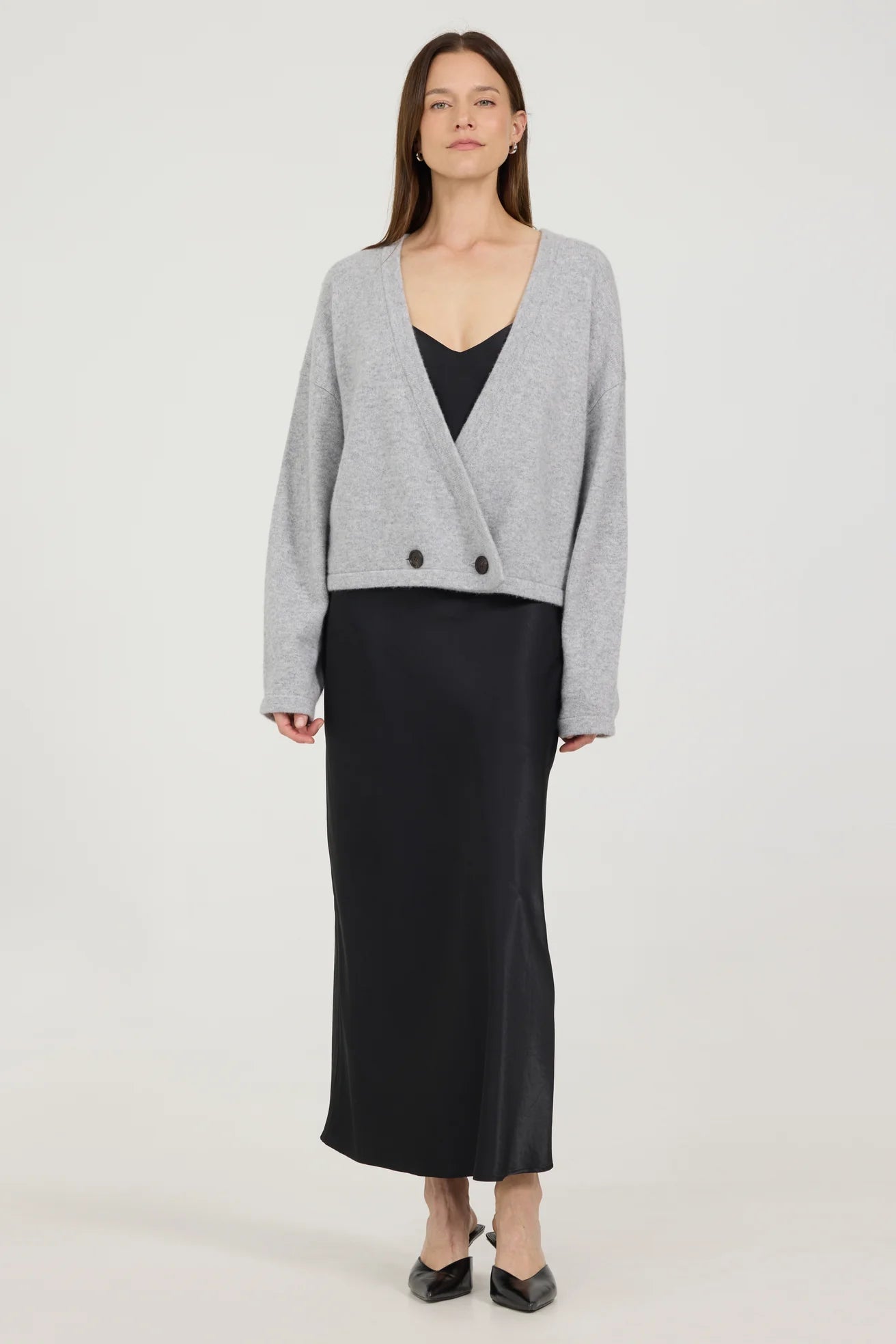 One Grey Day Giselle Cashmere Cardigan | Shop Eleanor