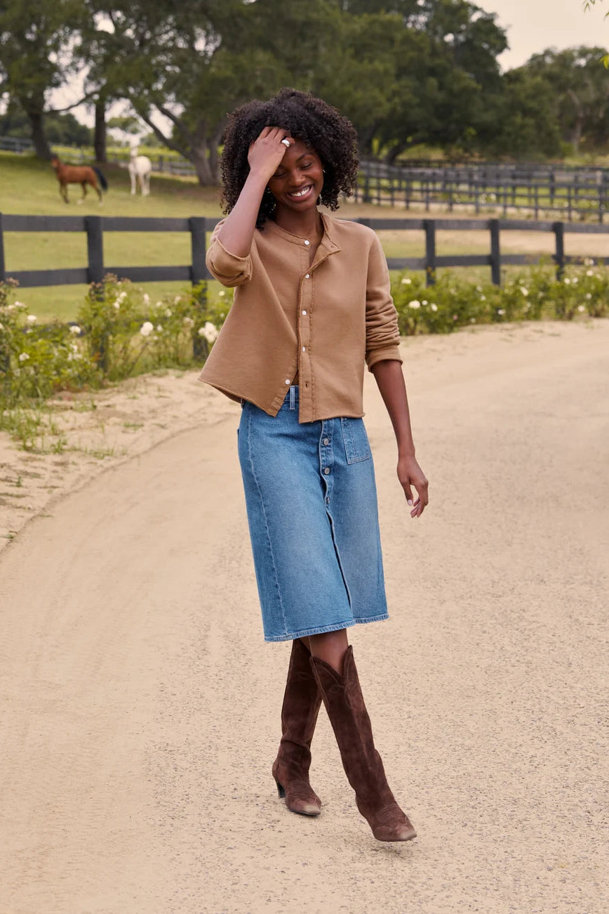 Frank & Eileen Shannon Classic Denim Skirt in 1978 | Shop Eleanor