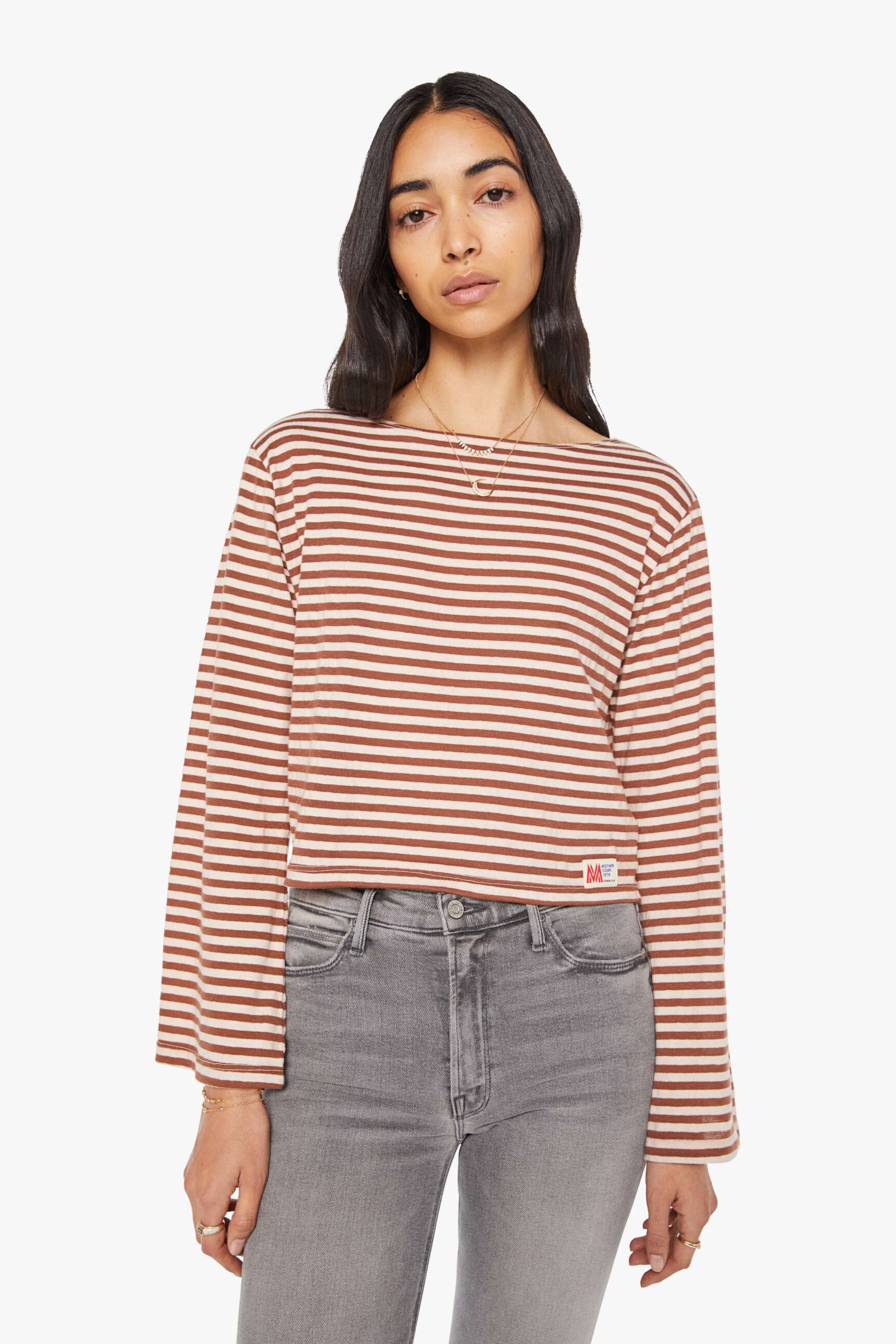 Mother Skipper Bell Long Sleeve Top | Shop Eleanor - Women's Apparel Boutique