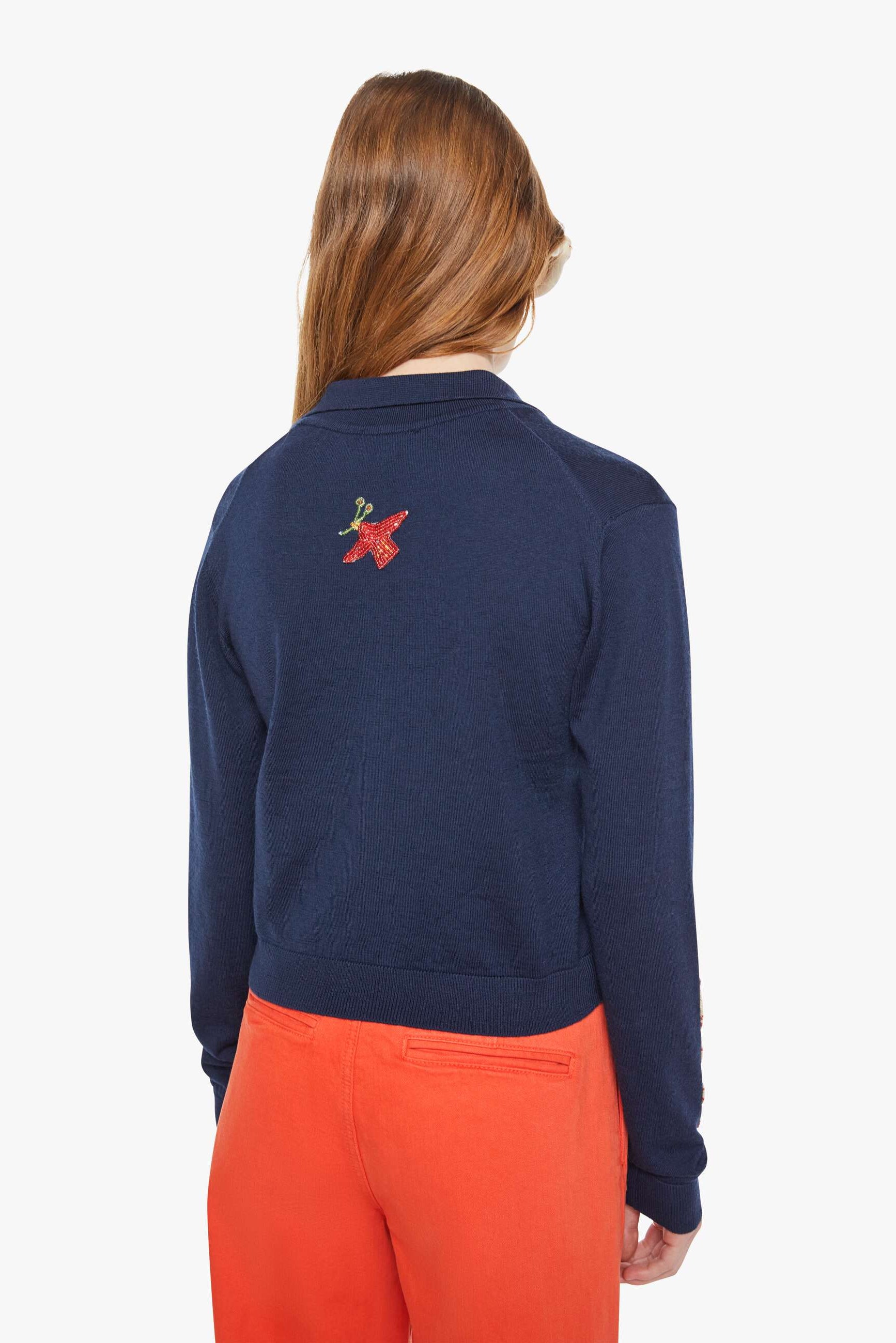 Mother The Racquet Wool Cardigan | Shop Eleanor - Women's Designer