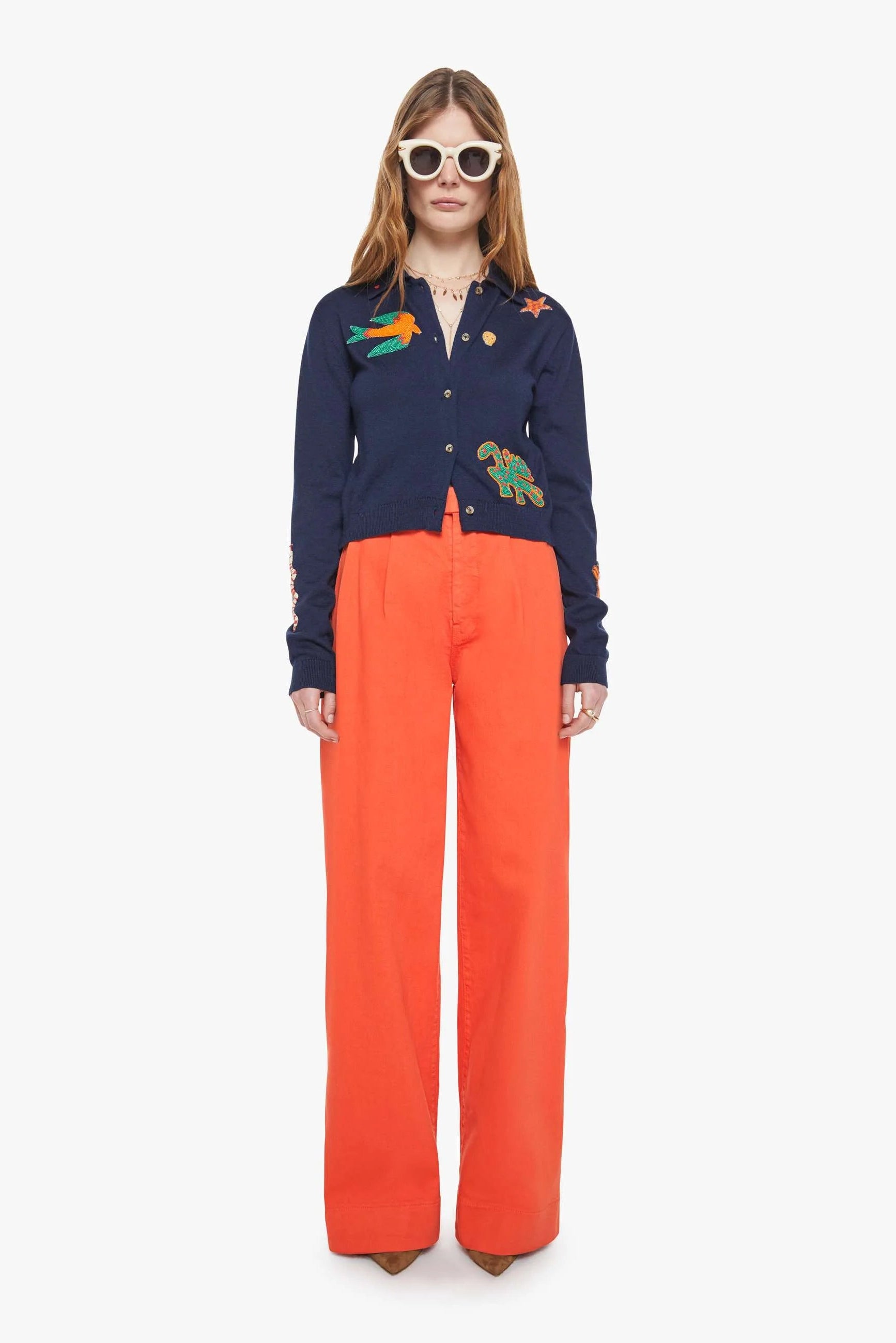 Mother The Racquet Wool Cardigan | Shop Eleanor - Women's Designer